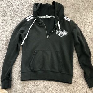 Pink half zip jacket